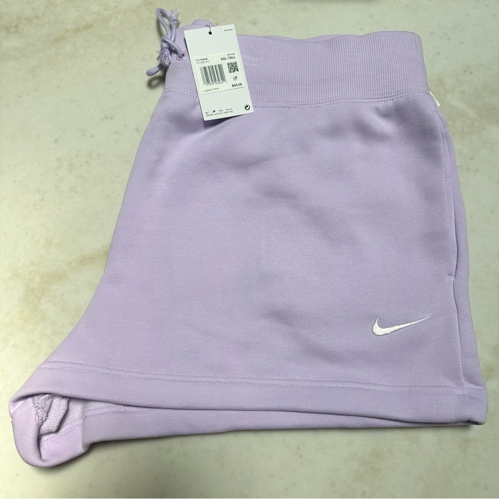 Nike Purple Shorts NWT XXL - Tall. Loose Fit High Rise